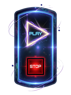 Audio player: play or stop the soundtrack